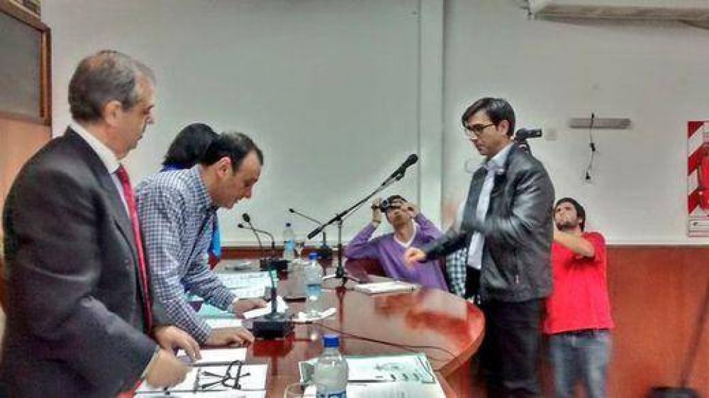 Se aprobaron las nuevas comisiones en el Concejo Deliberante y asumi Rodrigo Estigarribia