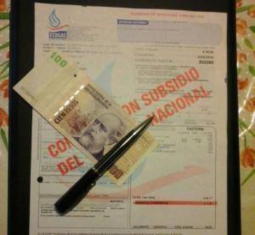 La boleta m�s usual de gas superar� los $1.300