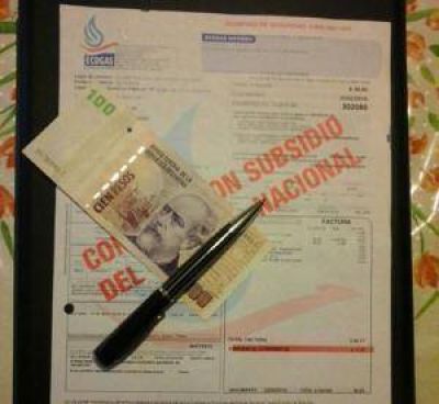 La boleta m�s usual de gas superar� los $1.300