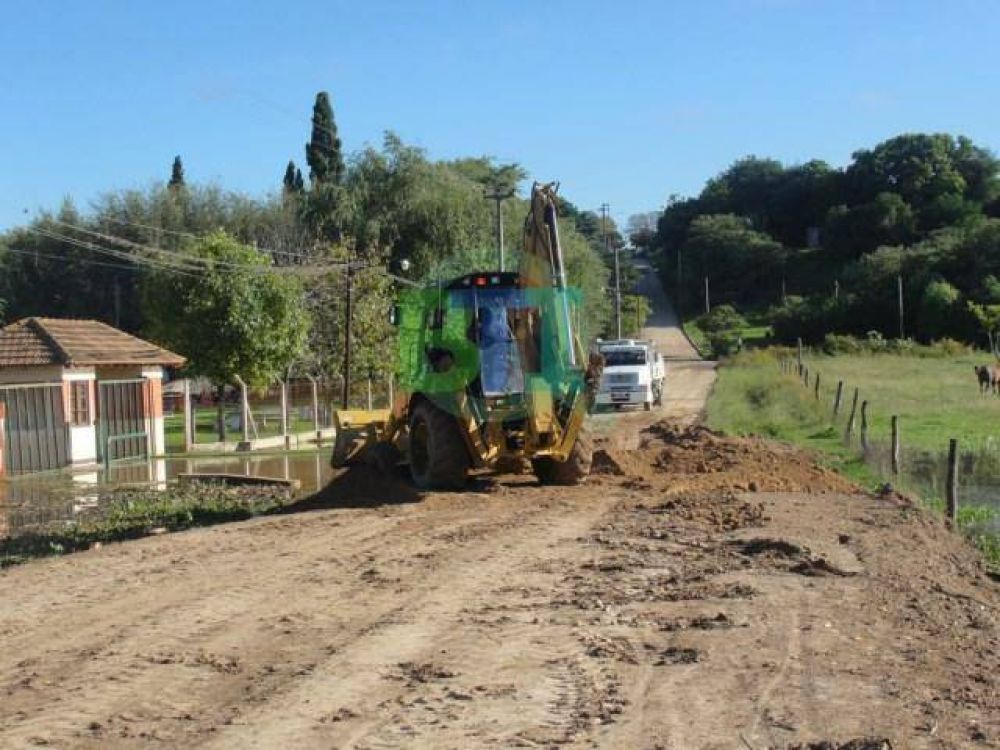 Aceleran la terminaci�n del terrapl�n