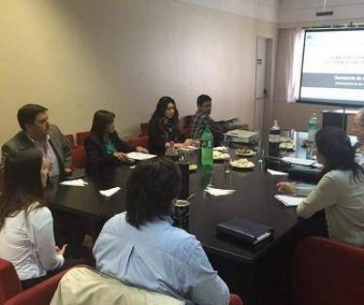 La Ing. Norma Fuentes asisti� a la presentaci�n del Plan Director de Obras H�dricas de la Cuenca Sal� � Dulce
