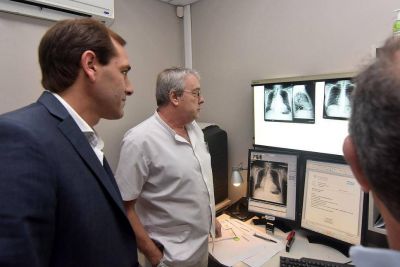 Firman convenio para realizar ecograf�as gratuitas a pacientes que se atiendan en salas de salud