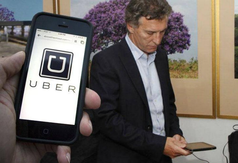 Uber: Macri defendi� a los taxistas, dijo que son 