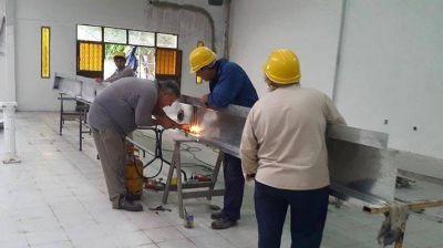 Avanza la remodelaci�n de la Capilla de Mail�n