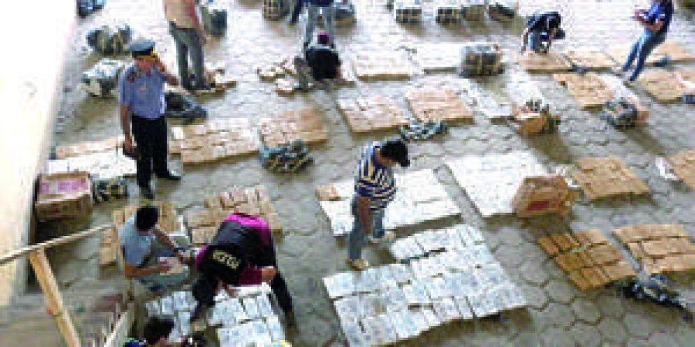 Secuestraron casi dos toneladas de marihuana en el Barrio ACA de la ciudad de Clorinda
