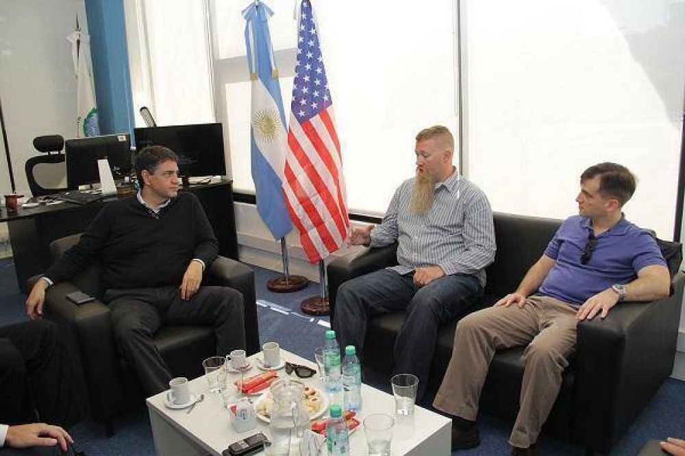 Jorge Macri recibi� en Vicente L�pez a funcionarios de Estados Unidos