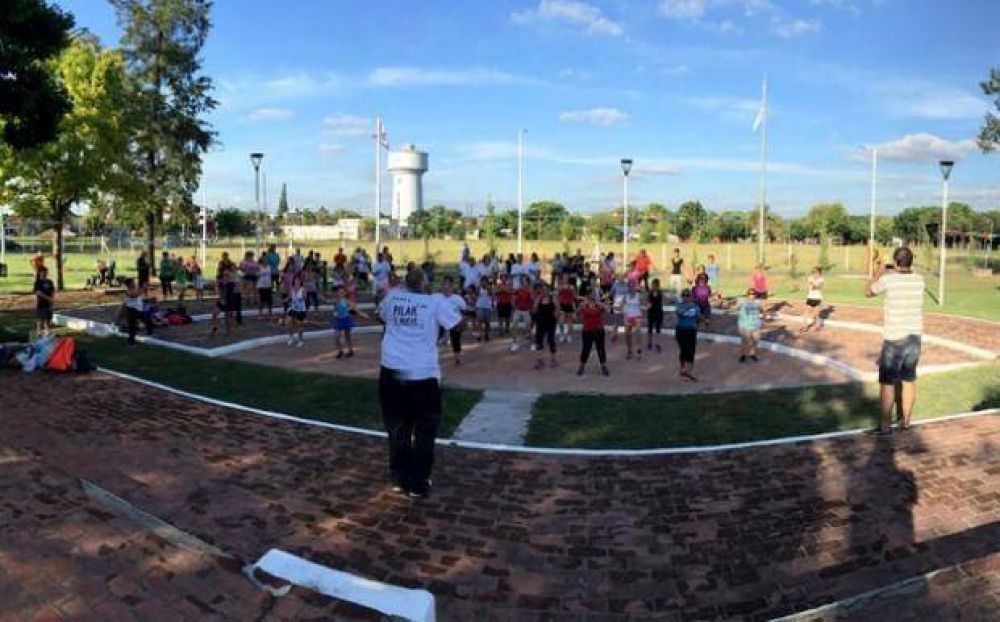 La campa�a de vacunaci�n y �Pilar se mueve�, juntos en el KM 50