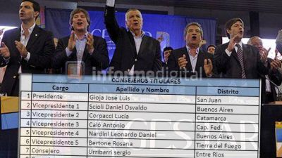 Urribarri y la secretaria de Bordet integrar�n el nuevo PJ nacional