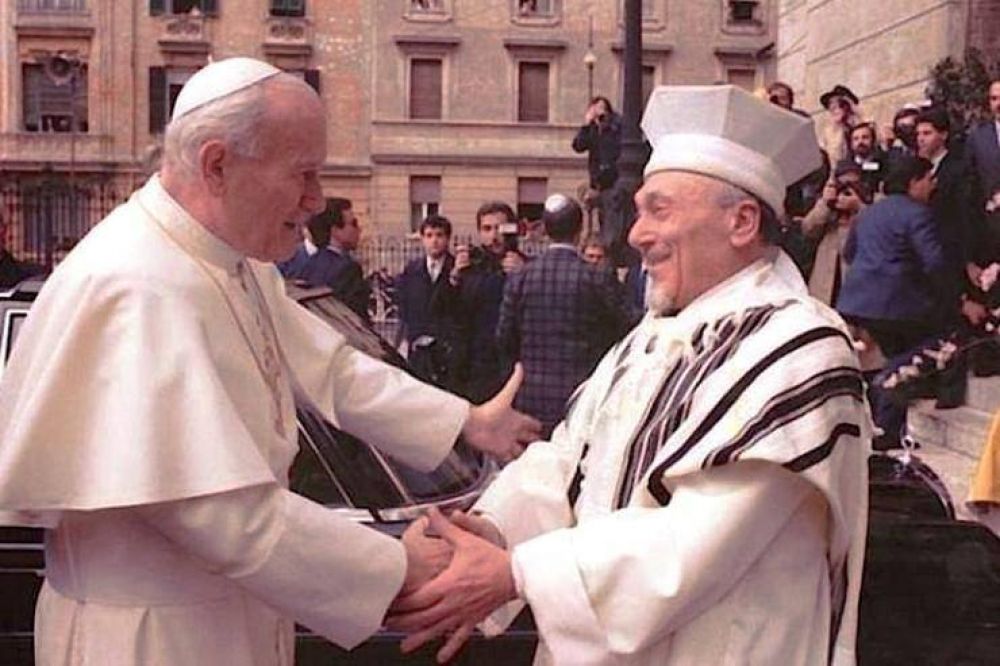Recuerdan en Roma los 30 aos de la visita de Juan Pablo II a la sinagoga