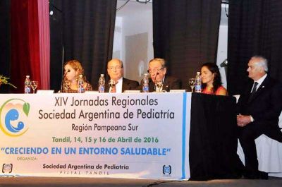 Se pusieron en marcha las XIV Jornadas Regionales de la Sociedad Argentina de Pediatr�a