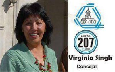 Inaugura la Candidata a Concejal Virginia Singh la sede de Cabildo Abierto.