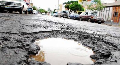 Lanzan intensivo plan de bacheo tras las intensas lluvias