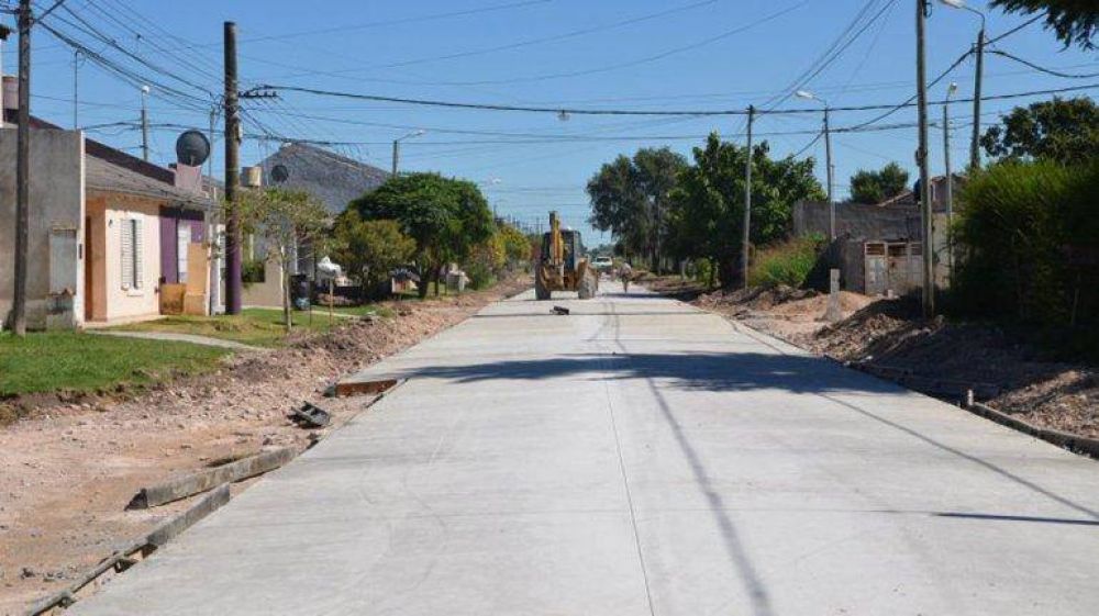 Anunciaron la pavimentacin para los barrios Provincias Argentinas y Sarmiento Norte