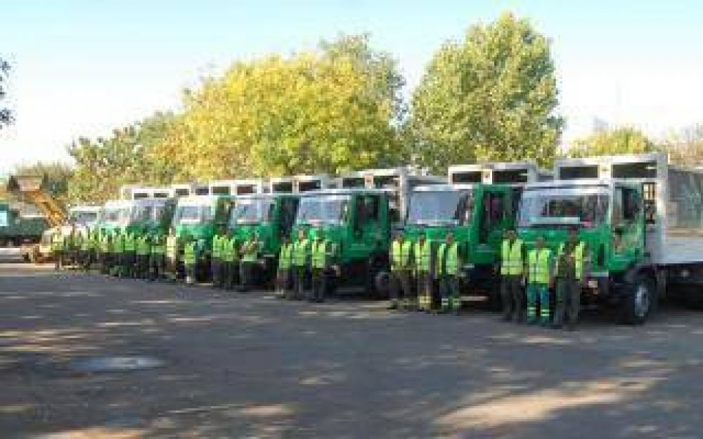 Ampliaron la flota de camiones de Higiene Urbana en Vicente L�pez