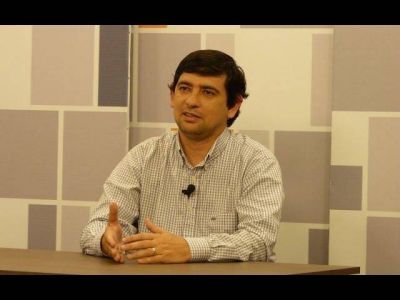 Losada: �La situaci�n econ�mica es compleja y el parate de la obra p�blica impact� muy fuerte en Posadas�