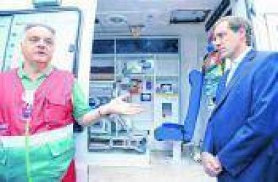 El SAME platense comenzar� a funcionar en septiembre con 10 ambulancias y 50 m�dicos