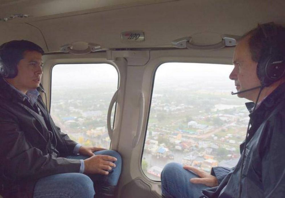 Bordet recorri� Villa Paranacito y dijo que la situaci�n es 