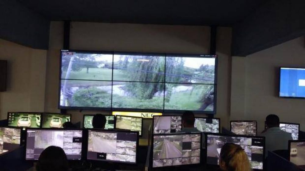 El Municipio utiliza im�genes del Centro de Monitoreo para conocer la situaci�n por las fuertes lluvias