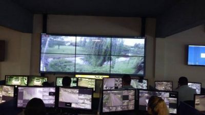 El Municipio utiliza im�genes del Centro de Monitoreo para conocer la situaci�n por las fuertes lluvias