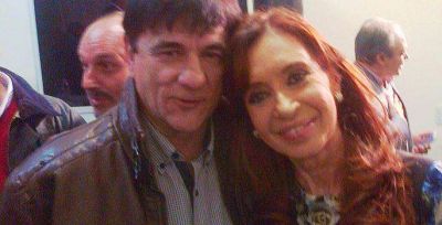 Gasparini junto a Cristina