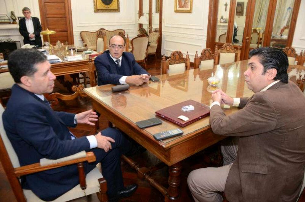 El gobernador recibi� al director general de Empleo del ministerio de Trabajo