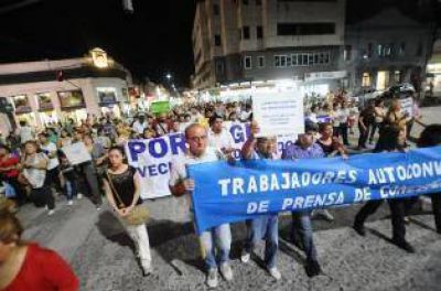 Hasta el intendente march� en Concepci�n, por seguridad