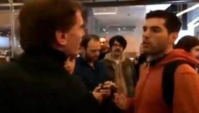 Lop�rfido fue escrachado en el BAFICI y respondi�: �fascistas�