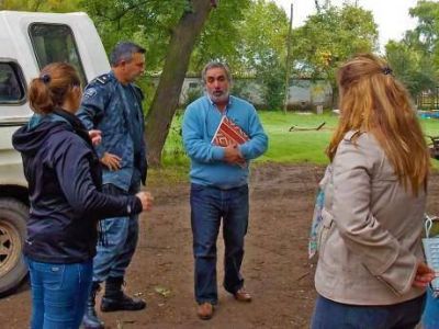Va cobrando forma el Polo Ambiental Integral de Trenque Lauquen y este lunes se recorri� el predio