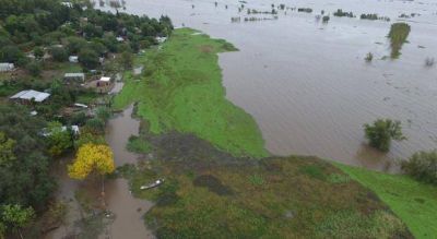 San Pedro: Hay casi 500 evacuados por la crecida del r�o y un pueblo aislado