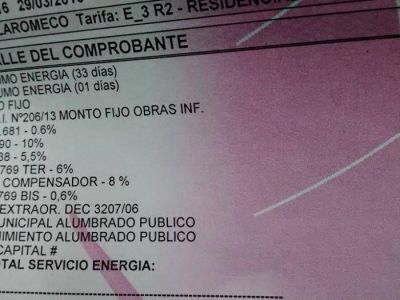 Aumento de luz en Claromec�: �son sumas altas y con impacto social�, protestan