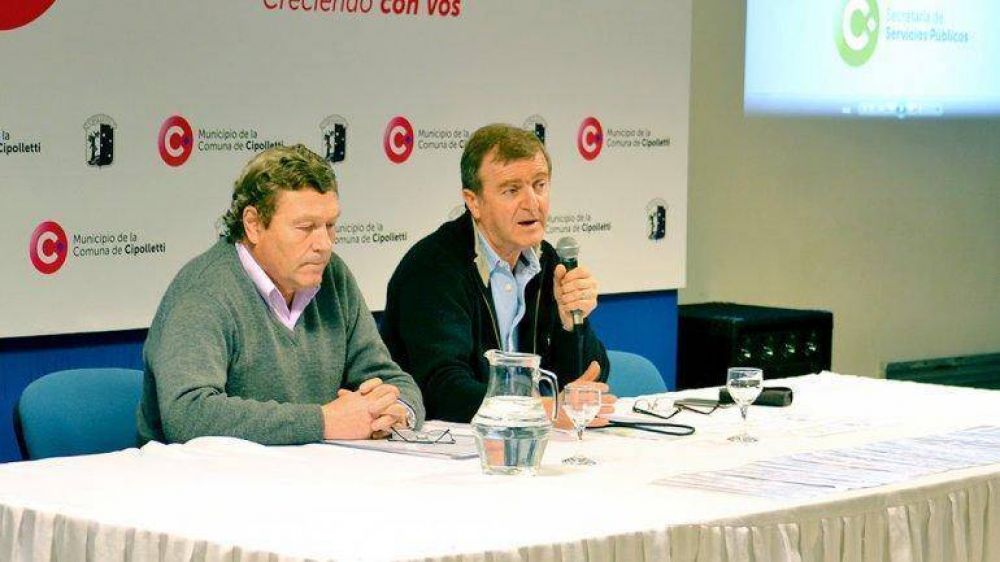 Lanzaron la campa�a Cipolletti Limpia y concientizar�n a los ni�os