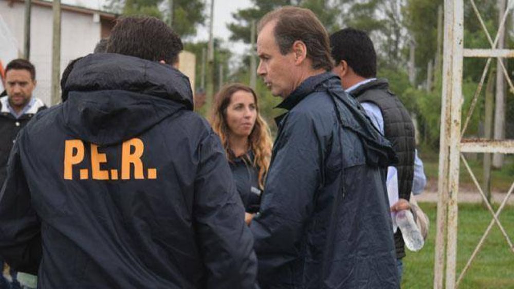 Bordet llev� ayuda a una de las localidades m�s afectada por la creciente	