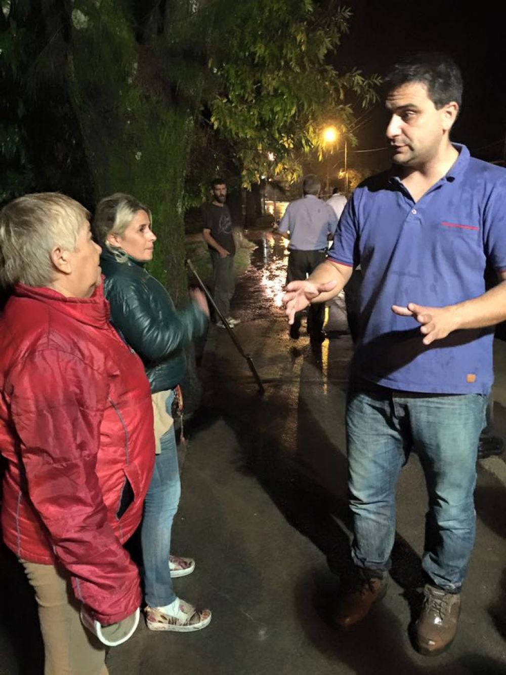 Misenti: �Esto no fue porque que las obras pluviales no funcionaron sino que estuvieron colapsadas�