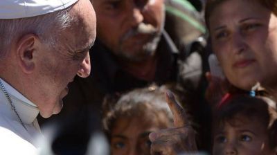 El Papa vuelve a pedir perd�n a los refugiados: 