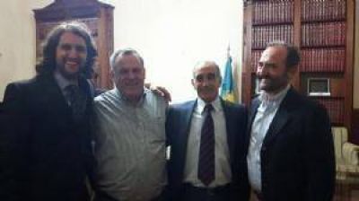 El presidente de la UCR local se reuni� con el Vicegobernador de la provincia de Buenos Aires