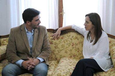 Ezequiel Galli estuvo reunido con la gobernadora