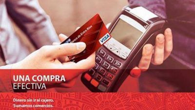 Es posible retirar efectivo en comercios de la provincia