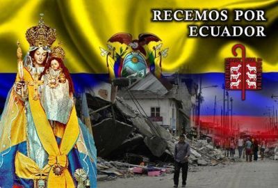 Terremoto en Ecuador: El Episcopado argentino expres� su cercan�a con el pueblo ecuatoriano