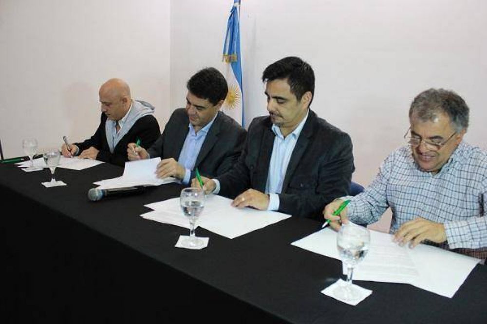 ATE Zona Norte firm� acuerdo hist�rico con el municipio