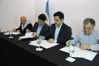 ATE Zona Norte firm� acuerdo hist�rico con el municipio