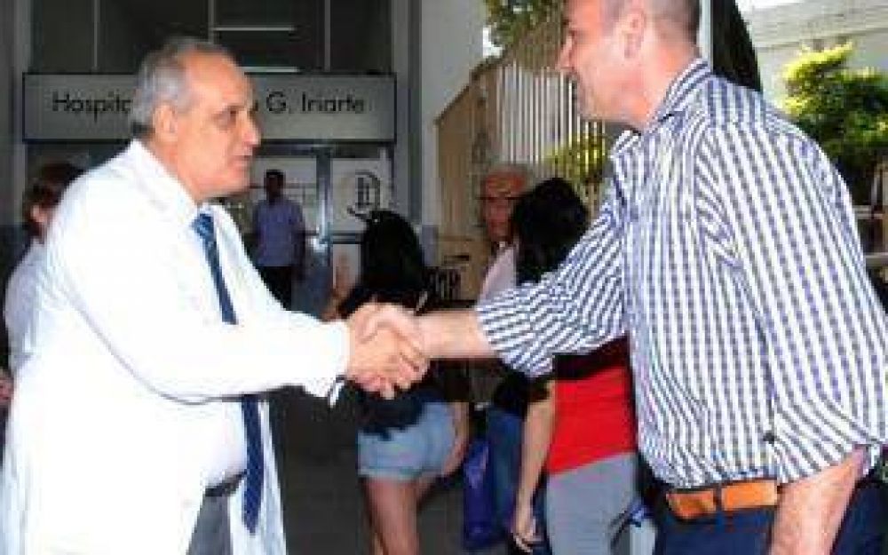 Martiniano planea la construcci�n de un nuevo Hospital en Quilmes