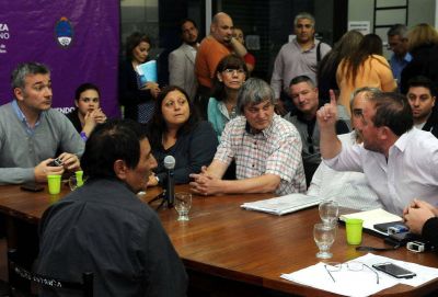 Fractura expuesta entre los gremios