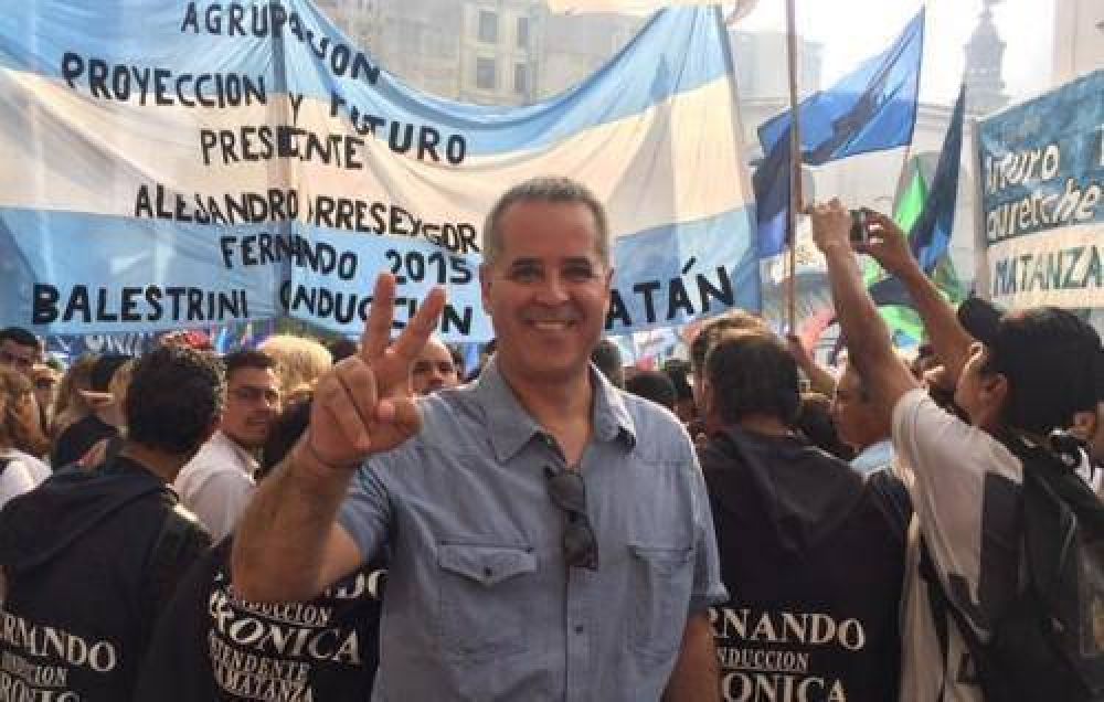 �Topo� Rodr�guez contra la administraci�n Macri: �La herencia recibida ya la dilapidaron�
