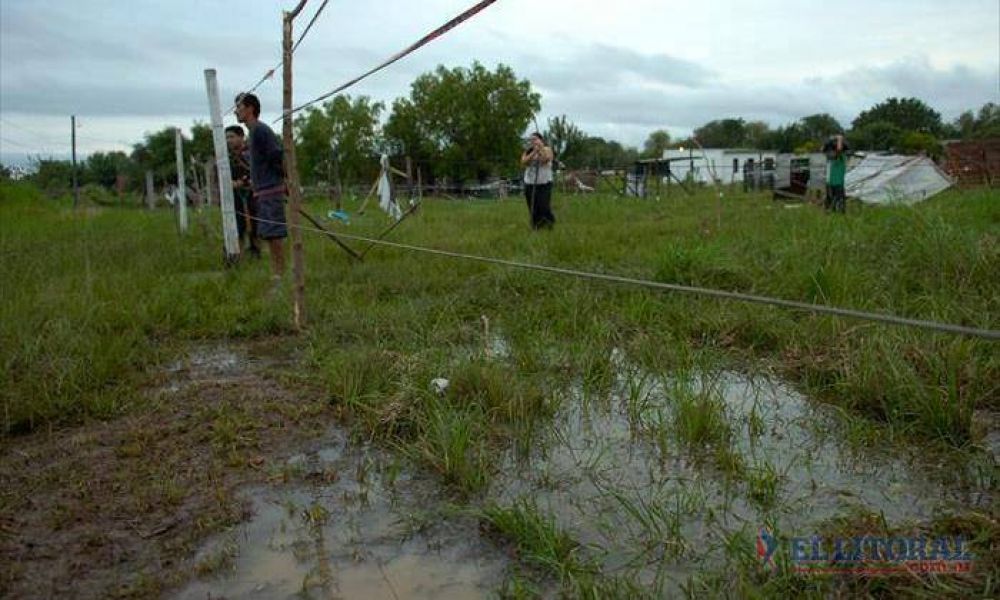 Okupas: preocupan las condiciones en el asentamiento de S�nchez de Bustamante