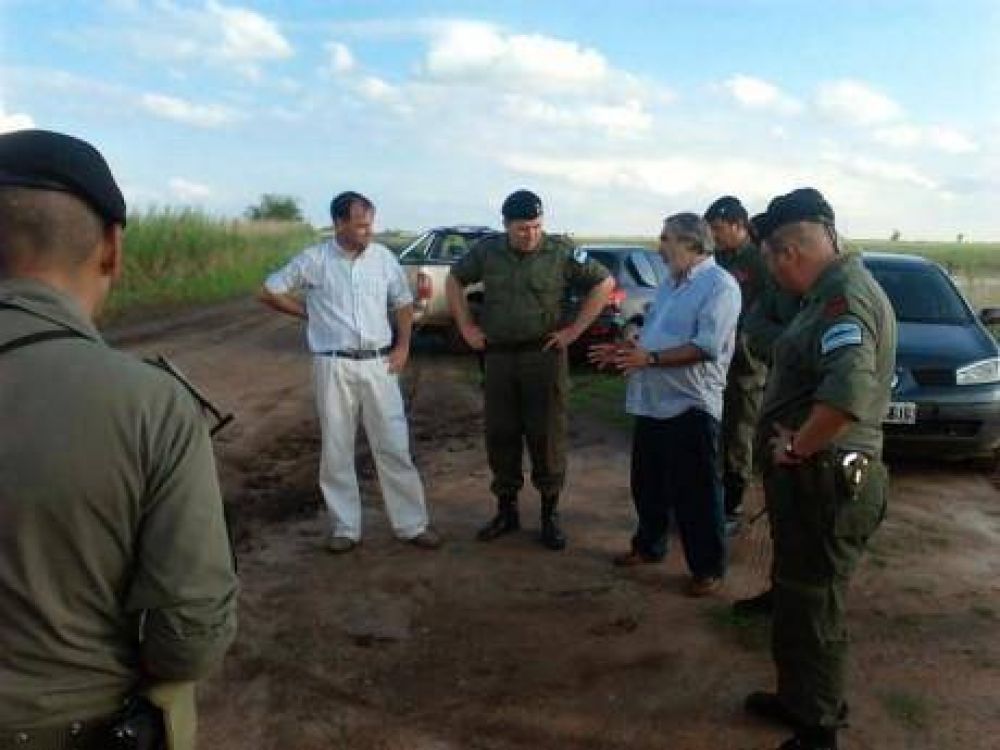 Javier Reynoso, intendente de Rivadavia: �el agua crece y nos detona en cada localidad del distrito�