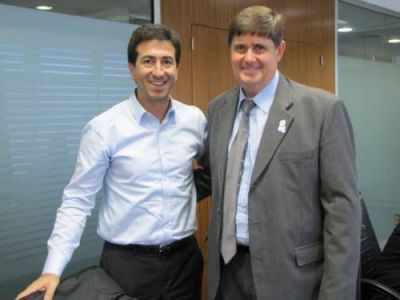 Gargaglione consigui� la confirmaci�n de Cenz�n para obras significativas