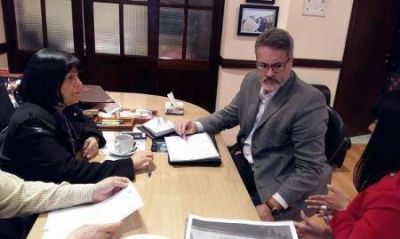 Mart�nez Allende se reuni� con el presidente del IPV
