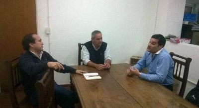 Visita de Ariel Cabral, gerente Regional de Garantizar, instituci�n financiera que garantiza cr�ditos a PYMES