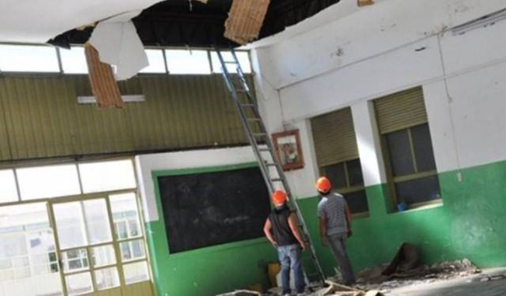 Contratar�n a unas 70 empresas para arreglar las escuelas p�blicas