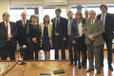 Garavano se reuni� en esta ciudad con funcionarios de la justicia federal de Chubut y Santa Cruz